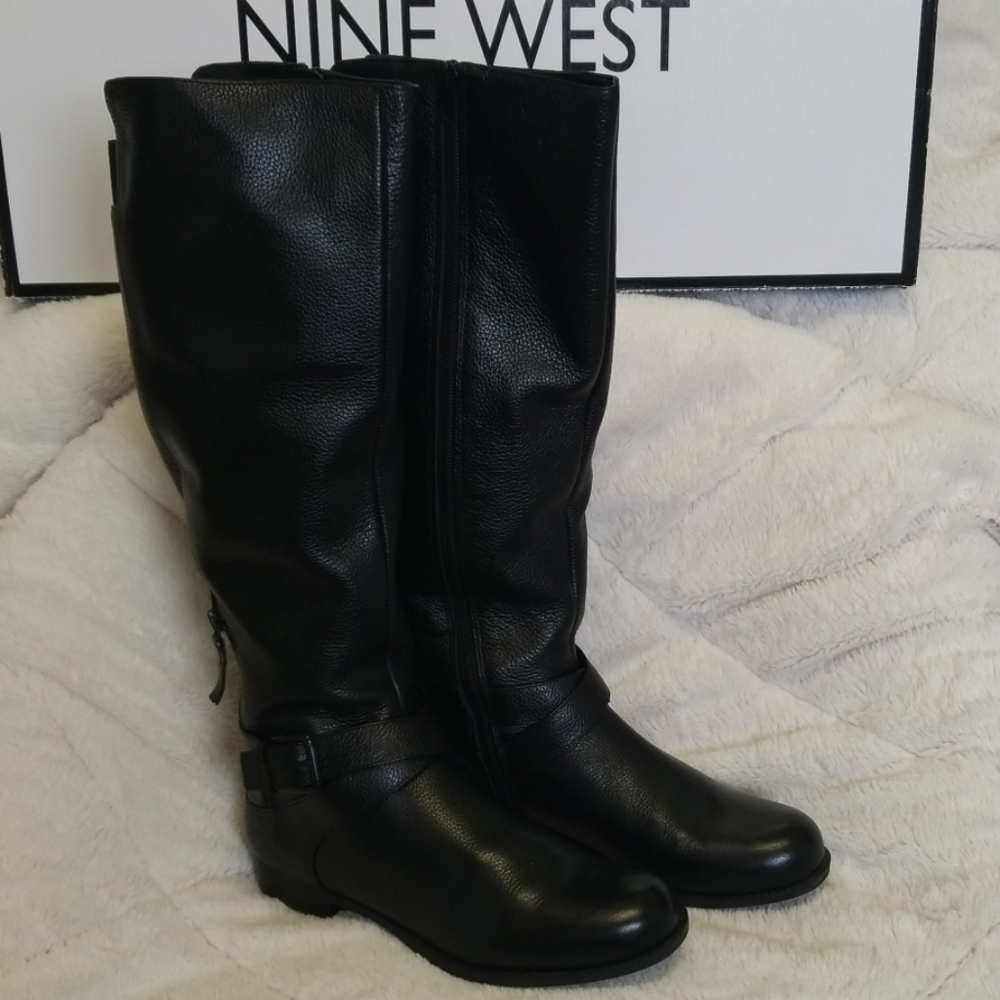 Nine West size 8 knee high boots